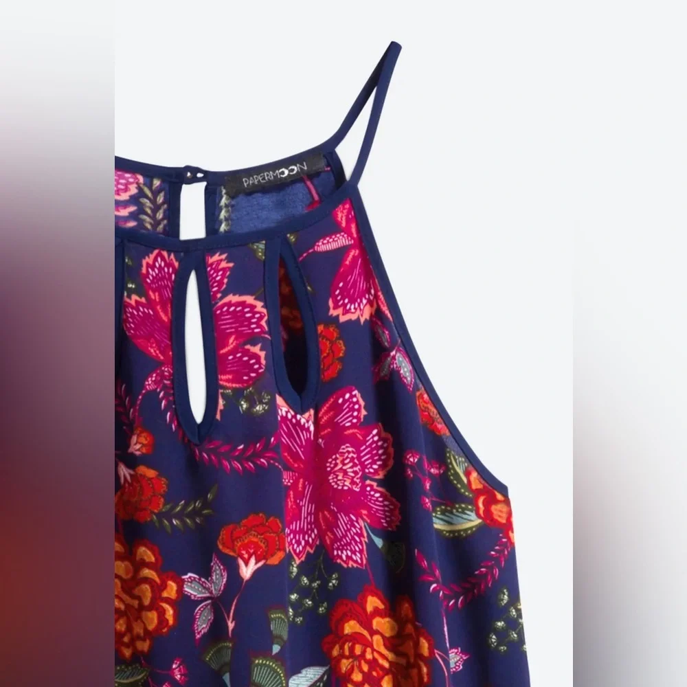 NWT PAPERMOON Walita Cutout Detail Blouse S - Picture 2 of 13